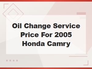 Honda Accord Oil Change Service Price Guide and Procedure